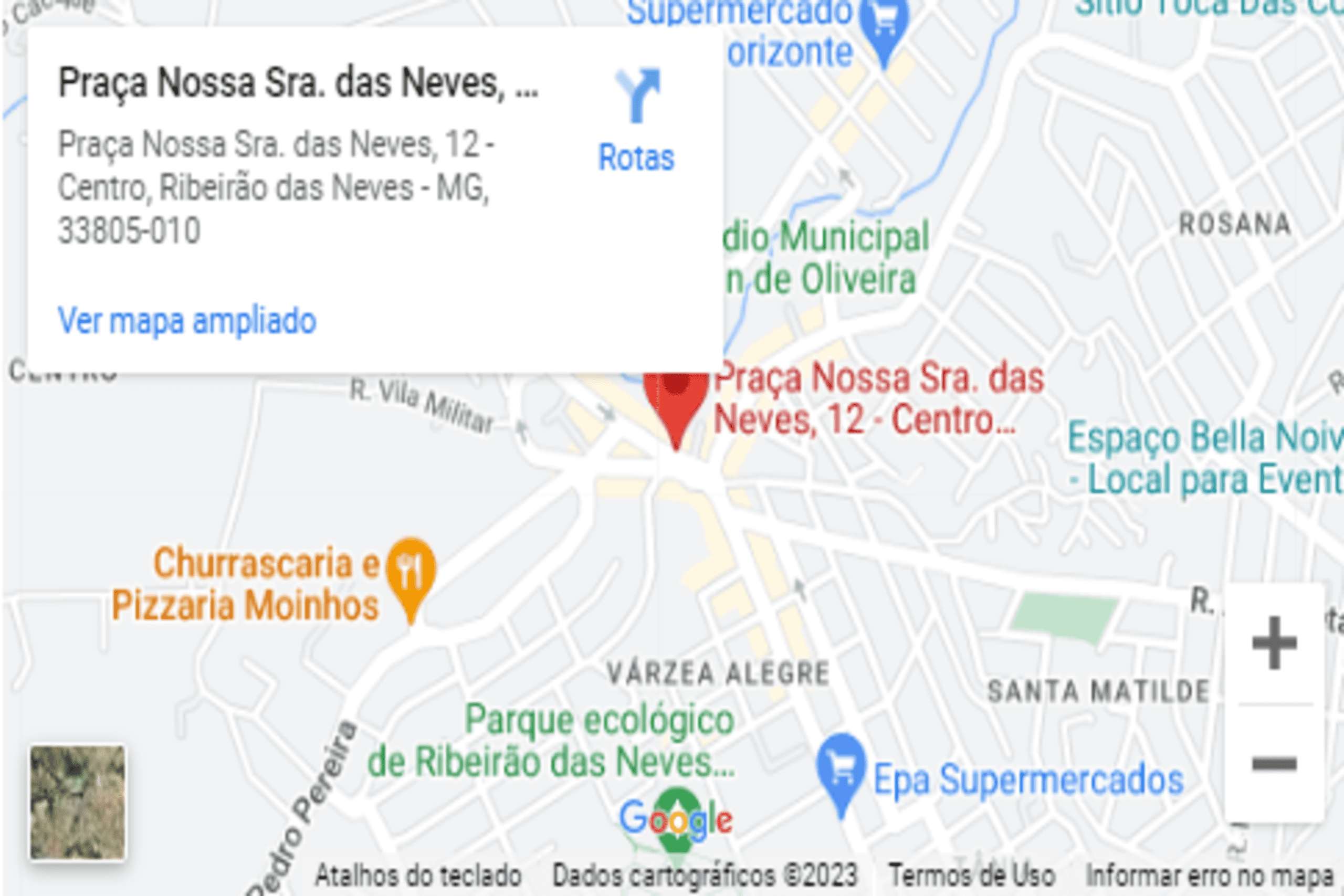 Localização Drogaria e Perfumaria Sapori