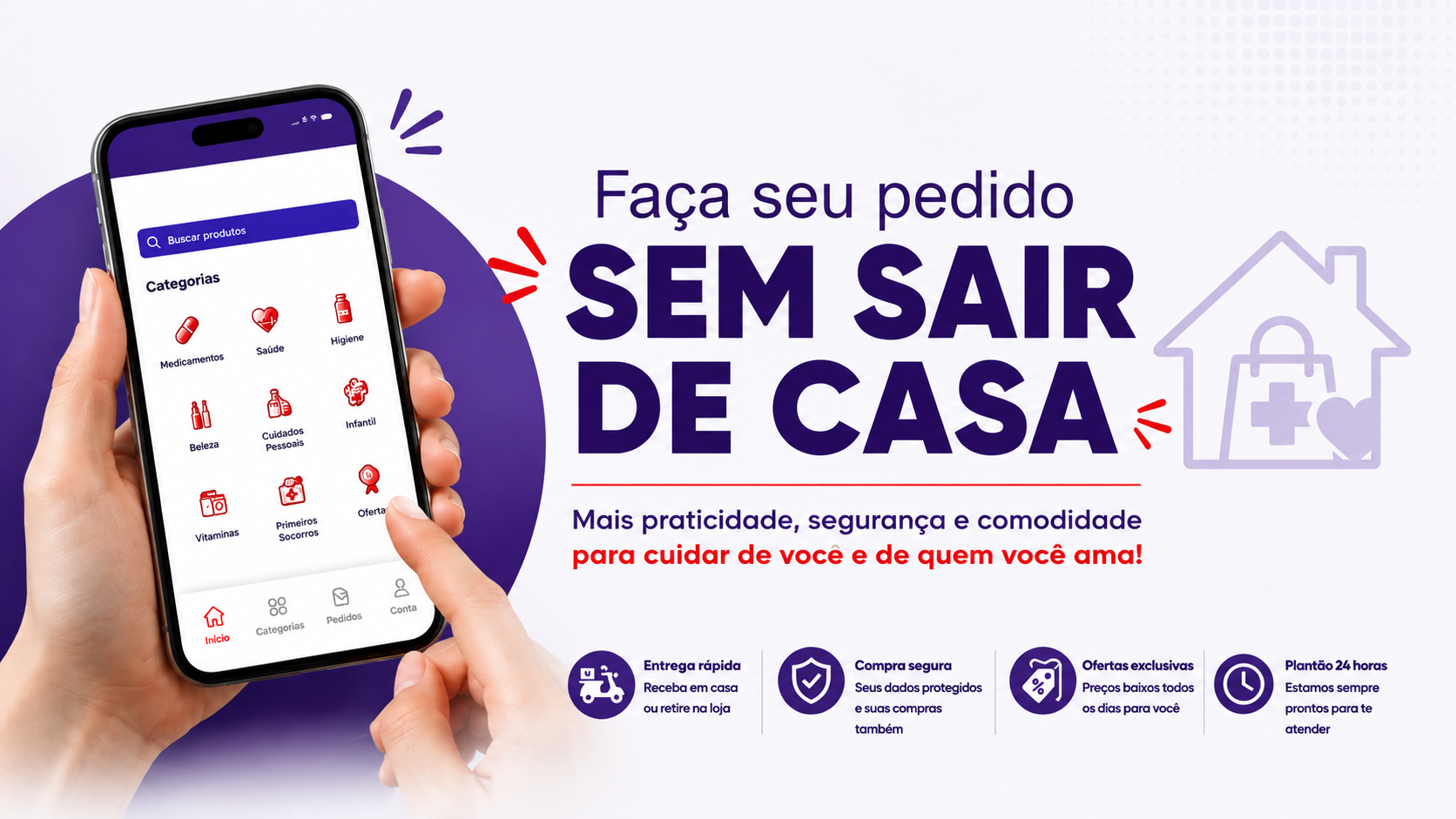 Faça seu pedido pelo WhatsApp