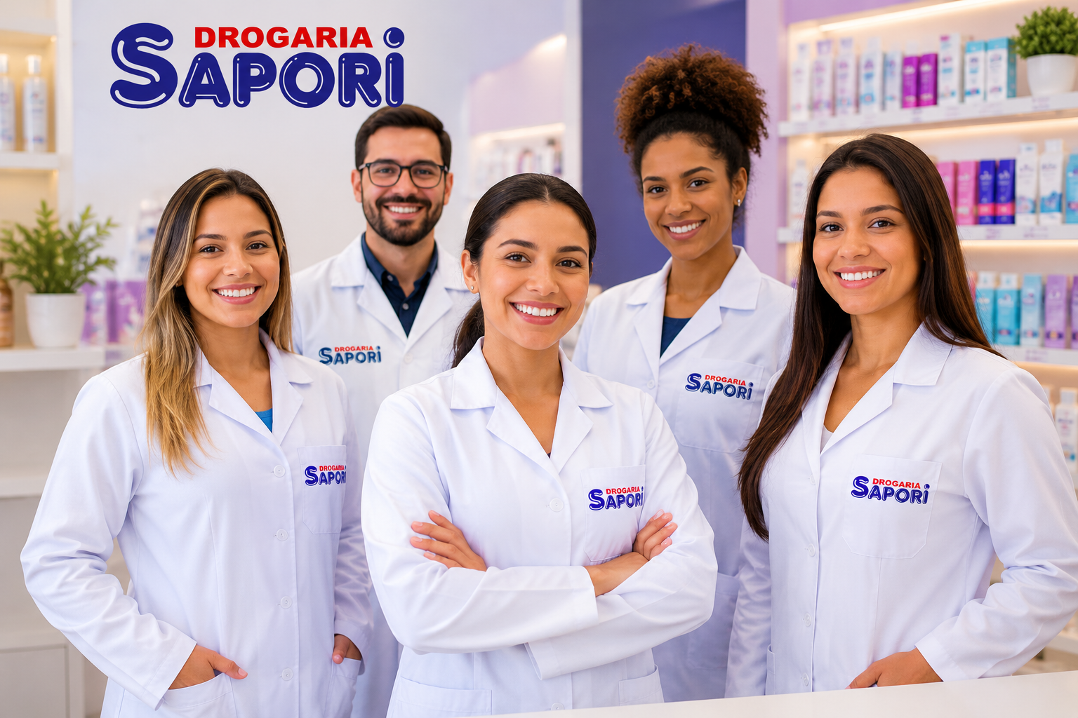 Profissionais da Drogaria Sapori
